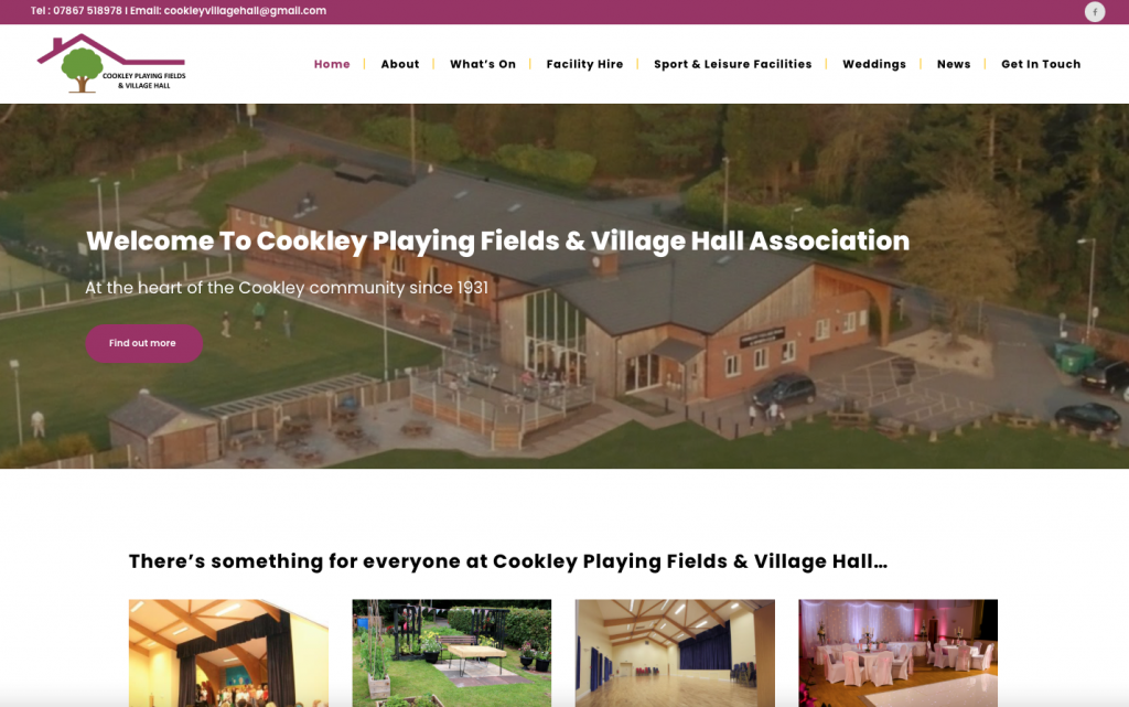 Cookley Andrea Holmes Consultancy | Cookley Village Hall